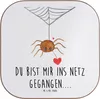 Mr. & Mrs. Panda Untersetzer für Gläser Spinne Agathe Liebe Produktbild-Vorschau 1