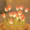 DIY Tulpe Nachtlicht, Tulip Lamp mit Glasabdeckung, Produktbild-Vorschau 3