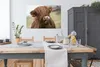 MuchoWow® Poster Schottischer Highlander - Braun - Tiere Produktbild-Vorschau 3