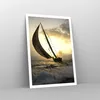 Poster - Poster ohne Rahmen - Schiff Sonnenuntergang Sonne Produktbild-Vorschau 7