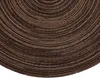 Platzdeckchen, rund gewebte Tischsets Set von 6 Produktbild-Vorschau 4