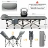 Lit de camping pliable, 190x68x40 cm, lit d'appoint Voir les images du produit 5
