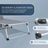 Sonnenliege klappbar – Leichte Gartenliege aus Aluminium Produktbild-Vorschau 5