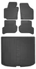 Gummimatten + Kofferraumwanne für Seat Altea 2008-2015 Produktbild-Vorschau 1