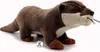 A plush toy otter is shown from a side angle on a white background. Produktbild-Vorschau
