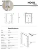 HOKO specchio da bagno a parete 50x70+LED cambia bianco Anteprima dell’immagine prodotto 6