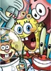 Maľovanie podľa čísel Spongebob a priatelia 40x50 cm Náhľad obrázku produktu 1