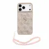 Guess Big Logo Hülle iPhone 18 Pro Max Kunstleder rosa mit Produktbild-Vorschau 1