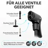 Fahrradpumpe alle Ventile - Leistungsstarke Fahrrad Pumpe Produktbild-Vorschau 4