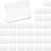 30 Stück Acryl Etikettenhalter, Klein Namenskarten Halter Produktbild-Vorschau 5