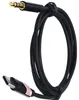 1m schwarz - USB-C zu AUX 3,5mm stecker Klinke Audio kabel Produktbild-Vorschau 8