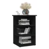 vidaXL Étagère d'appoint noire 35x35x55 cm Bois composite Voir les images du produit 12