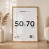 Bilderrahmen 50x70 cm für Fotos und Poster, Eiche Wotan, Produktbild-Vorschau 4