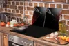 Glasschutzplatte Für Herd 90X52 Schwarz Produktbild-Vorschau 5
