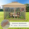 Pavillon 3,6 x 3,6 m, pavillon pliable, chapiteau, tente de Voir les images du produit 9