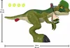 A toy dinosaur with measurement indicators. Náhled obrázku produktu