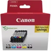 Canon 0372C006, Černá, Azurová, Purpurová, Žlutá, 5 kusů, Náhled obrázku produktu 1