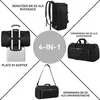 Reisetaschen, Faltbare, integriertem Kleidersack, Produktbild-Vorschau 5
