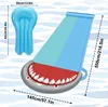 Faziango Doppel-Wasserrutsche 550x145cm mit 2 Bodyboards, Produktbild-Vorschau 2