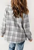 ASKSA Dámská bunda Kostkovaná zimní bunda Oversize s Náhled obrázku produktu 3