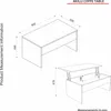 Skye Decor, Akilli, Couchtische, Travertin, Produktbild-Vorschau 7