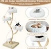 COSTWAY Kratzbaum, 178 cm Katzenbaum mit Sisal-Kratzsäulen, Produktbild-Vorschau 4
