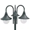 vidaXL Zahradní sloupkové světlo E27 220 cm Hliníková 3 Náhled obrázku produktu 2