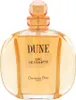 A close-up studio shot of a Christian Dior Dune Eau de Toilette perfume bottle. Voir les images du produit