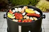 Wędzarnia ogrodowa, 3w1, okrągły grill, metalowy, 40cm Podgląd zdjęcia produktu 4