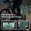 Wiltec torba na bagażnik miętowa zieleń, plecak rowerowy 25 Podgląd zdjęcia produktu 8