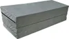 A gray foldable mattress is shown against a white background. Produktbild-Vorschau