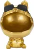Mauro Ferretti Dekofigur Hund Ø17x23,5 cm gold schwarz Produktbild-Vorschau 2