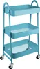 ONVAYA® Servierwagen Silvio | Beistellwagen | blau | 30,5 x Produktbild-Vorschau 1
