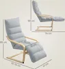 HOMCOM Relaxsessel, Loungesessel gepolstert Sessel mit Produktbild-Vorschau 3