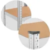 Metallregal für Lager und Garage Silber 5 Regalböden 180 x Produktbild-Vorschau 5