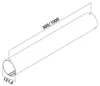 P-RRO 150 Rundrohr Länge 500 mm / COMPAIR PRIME flow® Produktbild-Vorschau 11
