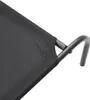 vidaXL Lettino per cani rialzato Nero 130x80x20 cm Tessuto Anteprima dell’immagine prodotto 7