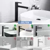 Czarny kran łazienkowy, obrotowy 360°, bateria umywalkowa, Podgląd zdjęcia produktu 9