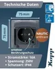 Presa KOPP 1f anth mt da incasso c.BS orizzontale Anteprima dell’immagine prodotto 6