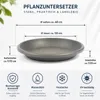 Pflanztopfuntersetzer Mira Anthrazit Ø 68cm - Frostsicher & Produktbild-Vorschau 3