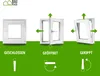 BauPlaza - Finestra Serramenti in pvc bianco - vetro camera Anteprima dell’immagine prodotto 4