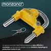 MONZANA® Antivol jaune verrou d’attelage de remorque Voir les images du produit 5