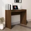 vidaXL Psací stůl hnědý dubový vzhled 90x40x72 cm výrobek Náhled obrázku produktu 2