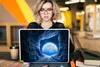 MuchoWow® Laptop Aufkleber Sticker Cover Höhle - Mond - Produktbild-Vorschau 5