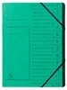 Clasificador Exacompta, 10 compartimentos, grapado, color , Vista previa de la imagen del producto 1