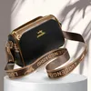 Elegante borsa a tracolla da donna in pelle nera Anteprima dell’immagine prodotto 16