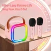 Bluetooth Karaoke Maschine mit 2 kabellosen Mikrofonen, Produktbild-Vorschau 7
