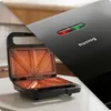 Huslog Opiekacz Do Kanapek Czarny 800W Simplebite Podgląd zdjęcia produktu 16