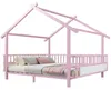 Merax Hausbett aus Metall 140x200cm, Jugendbett mit Produktbild-Vorschau 6