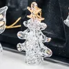 3er Set Deko-Anhänger Engel Rentier Baum Glas Baumschmuck Produktbild-Vorschau 5
